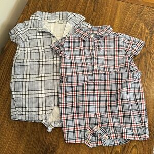 Janie and Jack Boy Onesies